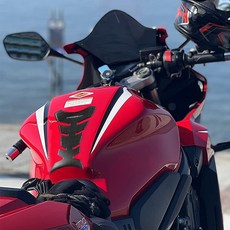 PROGRIP 重機油箱魚骨貼, 1個, 單入, 碳纖維