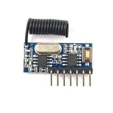 GERMA 무선 광전압 코딩 송신기 및 디코딩 수신기 4 채널 출력 모듈 433 Mhz 리모컨 433 mhz, 4) 1 Receiver with ANT, 1개