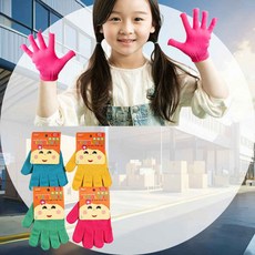 어린이장갑 10개세트 극세사 8-10세용 손보호 컬러 보호글러브 승마 갯벌체험 사고방지