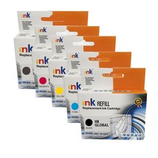 호환잉크 캐논 Pixma 프린터 (대용량) IX6870 689000AA (1EA), 검정(안료)