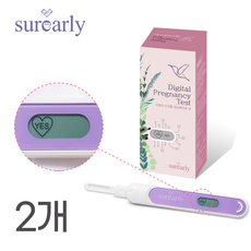 슈얼리 디지털 임신 테스트기 M, 7개입, 2개