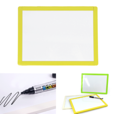 사무용 보드게시판 교실 매장 사무실 일정표 과외 게시판용 미니 팬시보드, 아이보리, ABS외