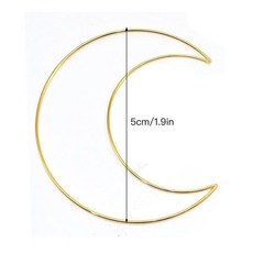 단조 다리미 금속 별 반지 5 점 골드 홈 장식 후프 드림 캐처 벽 크리스마스 새해 cmcm 15 cm 20 25 30cm, [16] C5CM