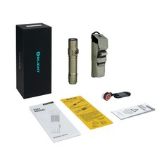 Olight Warrior Ultra 戰術值勤高亮度手電筒 2500流明 320公尺, 橄欖綠, 1個