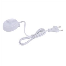 Braun Oral B Series 3709 D12 D16 D16 D20/89 00D36 P2000 전기 칫솔 스탠드 충전기 -EU 플러그 교체, 하얀색