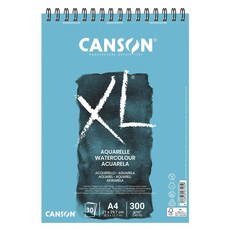캔손 XL 워터칼라 300g A5 A4 A3 30매 수채화종이 스케치북 미술용지, A4 30매