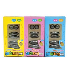 1000 매미자석 세트 랜덤 예능 자석 챌린지 자력 게임 + 전용 끈, 5개