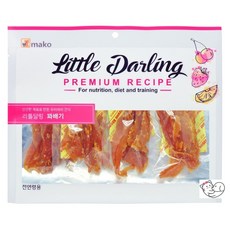 리틀달링 강아지 건조간식, 꽈배기, 300g, 5개