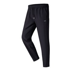 新款春夏薄款冰絲長褲 時尚潮男束腳褲 高彈運動休閒褲