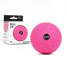 [로켓그로스]블랙롤 볼 스몰 마사지볼, 핑크, 1개