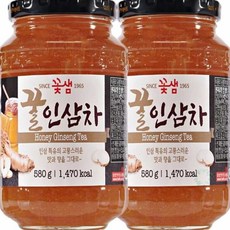고매한 꿀인삼차 2병 카페인없는차