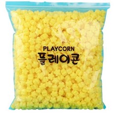 플레이콘 꽃모양 만들기재료 리필 800p 세트, 노란색상, 2세트