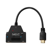 넥스트유 이지넷 유비쿼터스 HDMI 1대2 모니터 분배기 NEXT-0102SPC, 3개
