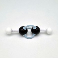 중등과학 5인용 아세틸렌 분자 구조 모형 만들기 5p 화합물 놀이키트 원자 홈스쿨, 1개