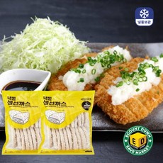 대구살 냉동 생선까스 1kg + 1kg 에어프라이어 튀김, 2개