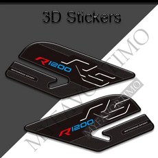 오토바이 탱크 패드 스티커 데칼 가스 오일 키트 무릎 보호대 피쉬본 프로텍터, 1개, 9. R1200RS(2pcs)