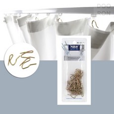 두론샵 커튼핀 레일용 커텐핀 레일걸이 커튼침, 1개