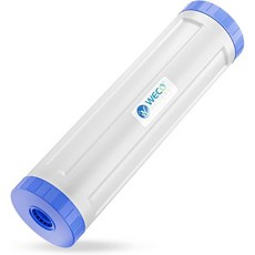 황화수소 저감을 위한 WECO KDF 85 미디어 4 ½ x 20 정수 필터 카트리지 KDF85-2045