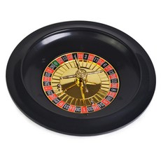 턴테이블 홀덤바 돌림판 룰렛 러시안 게임기 카지노, 러시안 룰렛 (10인치) 플라스틱, 1개