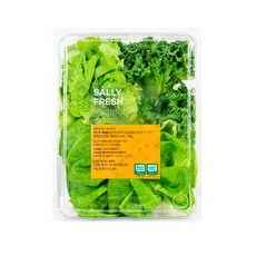 [무농약] 친환경 유러피안 샐러드 야채 180g 유럽샐러드 유럽상추, 1개