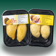 나라프레시 프리미엄 냉동 두리안 몬통 RI6 400g, 1개, 몬통 400g