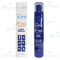 NEW호관원 마그네슘 스프레이 120ml, 4개, 1개입
