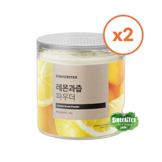 미국산 레몬과즙 분말, 2개, 150g