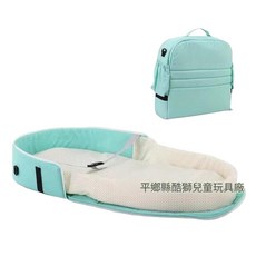 背包嬰兒床 折疊防蚊隔離床, 綠色裸床