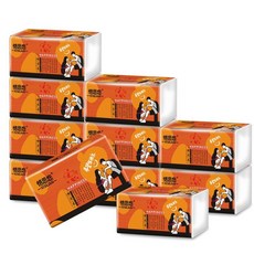 惜思戀勿忘我悅色橙抽紙 家用紙巾 商用擦手紙 實惠大包裝, 1個, 原生木漿*280張【1包】