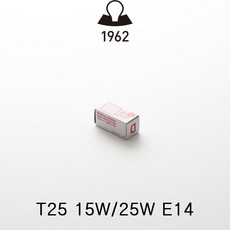 IKEL [일광전구] 데코램프 T25 15W/25W E14 장식용전구, E14 25W, 1개