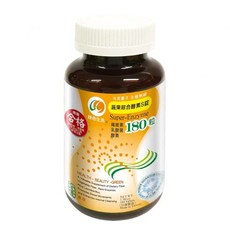綠色生活 蔬果綜合酵素S錠(小)180粒/瓶 - 補充蔬果酵素，促進消化，維持健康, 1個, 180顆