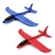 꿈꾸는비 폼 글라이더 비행기 색상랜덤 추억의장난감