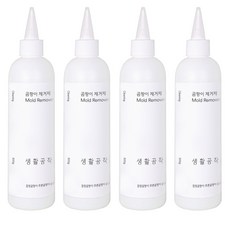 생활공작소 곰팡이제거제, 300ml, 4개