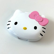 일본 정품 헬로키티 악세사리함 미니 쥬얼리 케이스 보관함, 1개, 핑크