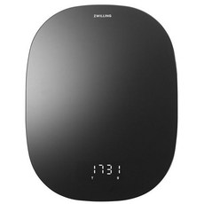 즈윌링 Zwilling ENFINIGY 디지털 주방 저울 LCD 디스플레이 USB 충전 10kg 테어 기능 블랙, black, Single