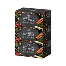뽑아쓰는 키친 타올 130매 3각x8팩 탕비실 커피용품, 130개, 8개