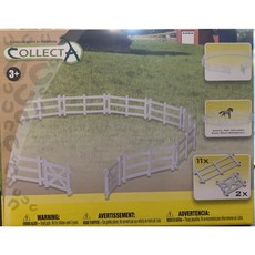 collectA 動物模型 牛欄/馬欄 圍欄造景, 1個, R89471 馬欄(方木欄)