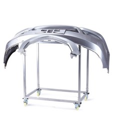 범퍼거치대 판금 본네트 스탠드 건조대 도색 도어 페인트, I. 범퍼 스프레이 랙 4 륜 모델