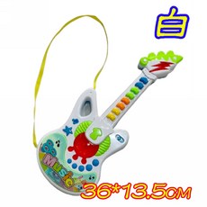 音樂吉他 兒童玩具, 音樂吉他2(白), 1個