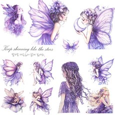 보라요정 냅킨, 5개, 1세트, 혼합색상