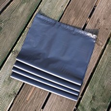 컬러 포장 택배봉투 35cmX45cm +4cm -진회색 50매 비닐봉투 포장비닐 안전봉투 비닐포장지 rds+0697Tj