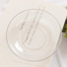 아크릴 플라스틱 원형 수반 15x3cm 조화꽃 전용 인테리어 화분 장식 소품 투명 원예 용품 가드닝, 없음