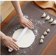 加厚矽膠揉麵墊 桿麵墊 料理墊 烘焙墊 防滑揉麵墊 烘焙用具, 1個