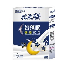 易而安 就是牛 好落眠機能奶粉 芝麻素 L-麩醯胺酸 晚間營養補充, 1個, 125ml