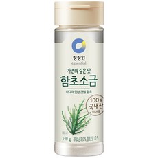 청정원 함초소금 140g 가공소금 미네랄 풍부한 영양, 1박스