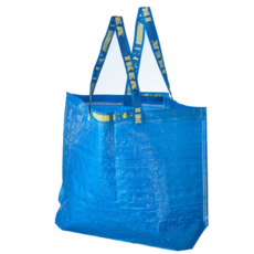 이케아 FRAKTA 장바구니 M, 블루