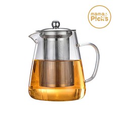 마마픽스 차주전자 티메이커 내열유리 티포트, 티포트-950ml, 1개