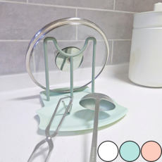 우디밸리 청결 테이블 가드 조리 도구 거치대, 1개, 그린