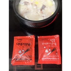 국밥 양념 매운맛 다대기 30g, 30개, 30ml