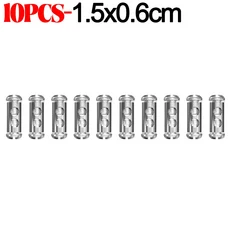 100/10PCS 강철 와이어 로프 케이블 클램프 금속 구리 클립 조절 가능한 나사 고정 장치 슬링 패스너 액세, 01 10PCS